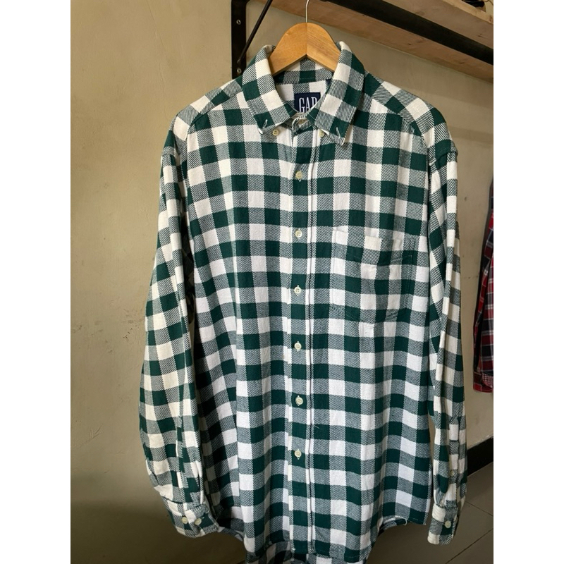 kemeja flanel second brand/gap/original