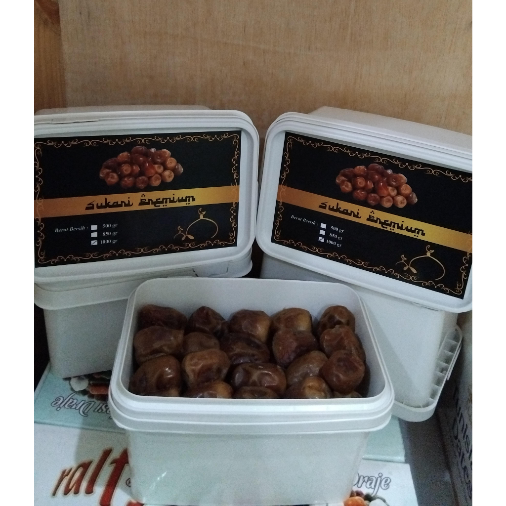 

Kurma Sukari Basah Premium 1 kg