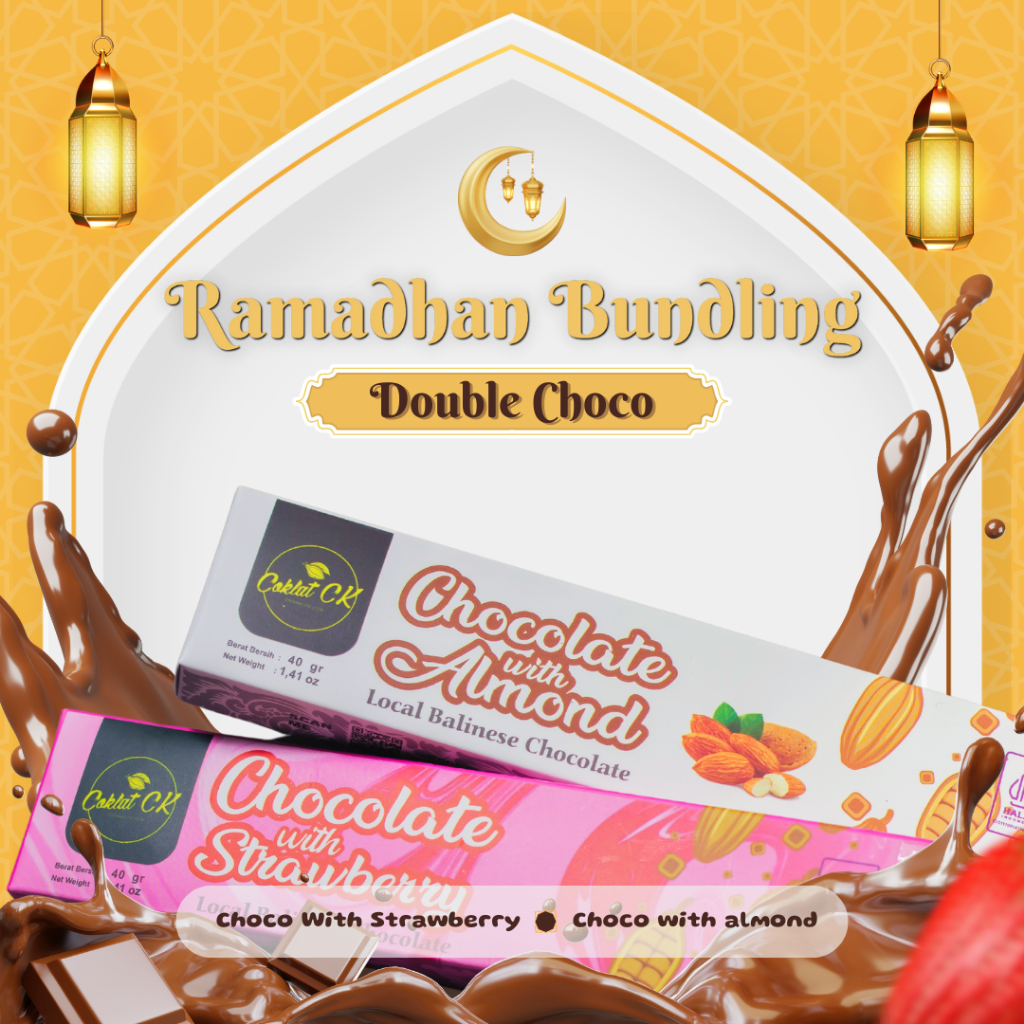 

CoklatCK - Strawberry Chocolate with Cokelat Kacang Almond Coklat Manis Gurih Renyah