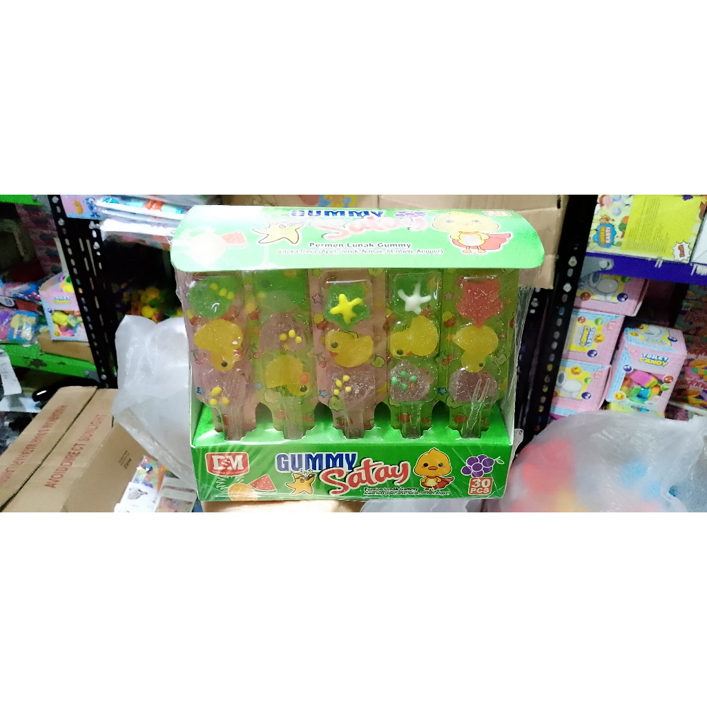 

permen anak warung rasa lunak karakter3 imut 30pcs