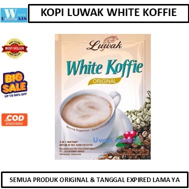 

Minuman Kopi Luwak White Koffie Coffee Sachet 20gr Premium Original