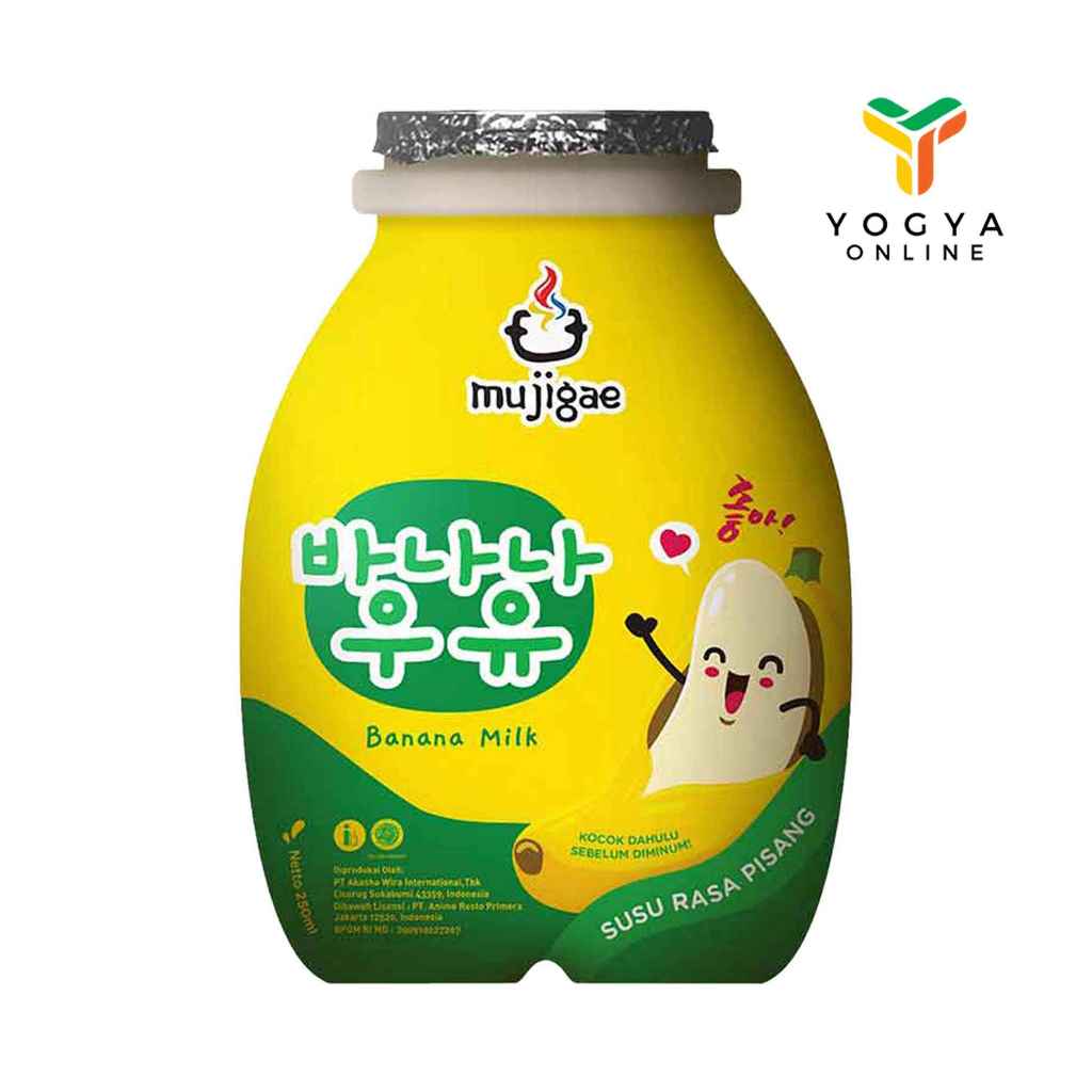 

Mujigae Banana Milk Original 250Ml