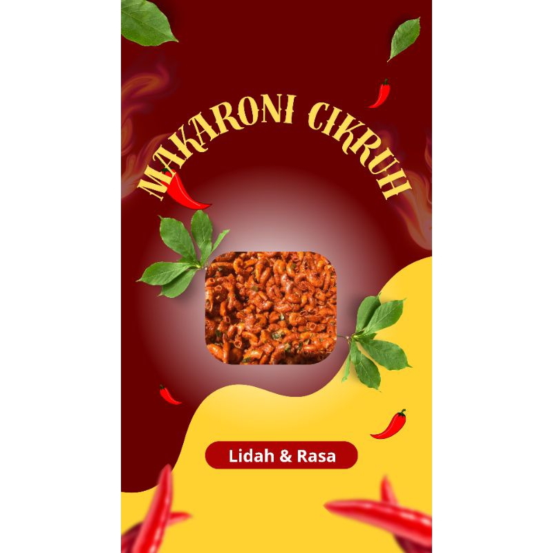 

makaroni cikruh pedas gurih