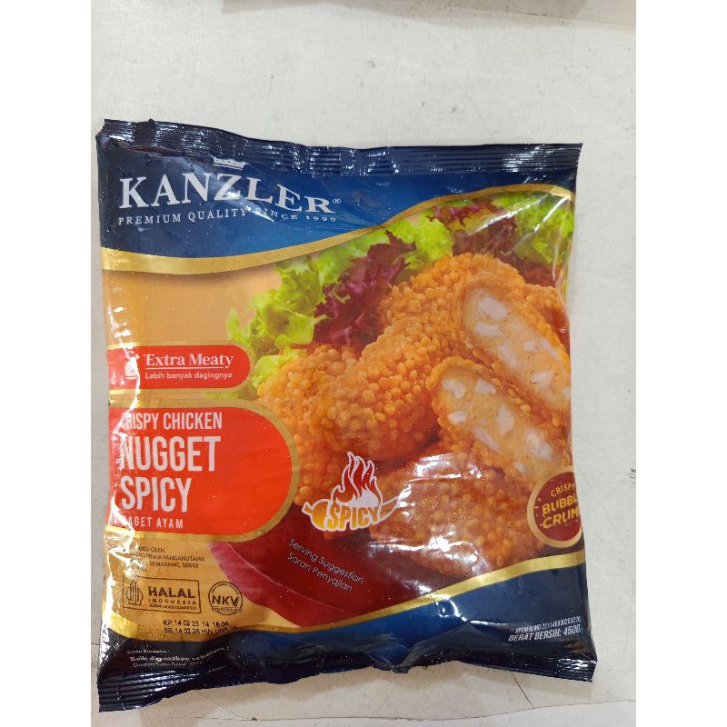 

KANZLER Crispy Chicken Nugget Spicy 450gr