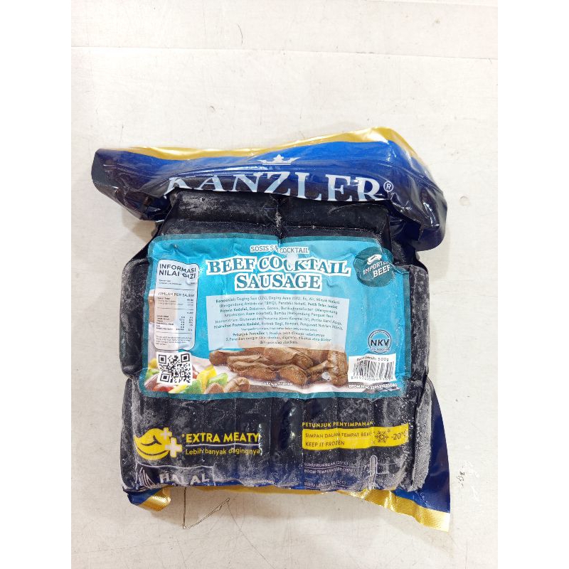 

KANZLER Beef Cocktail Sausage 500gr