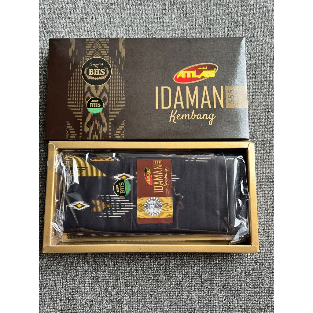 sarung atlas idaman kembang motif BHS - sarung atlas motif BHS