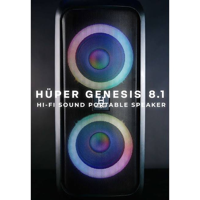 Huper Genesis 8.1 Speaker Portable