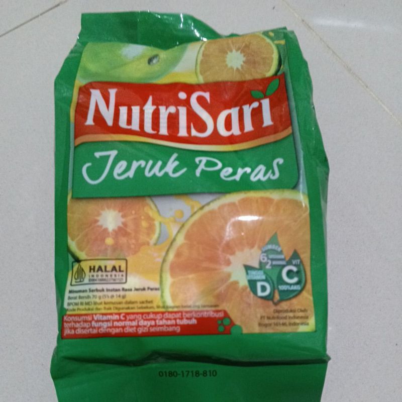 

nutrisari Jeruk Peras 5 Sachet