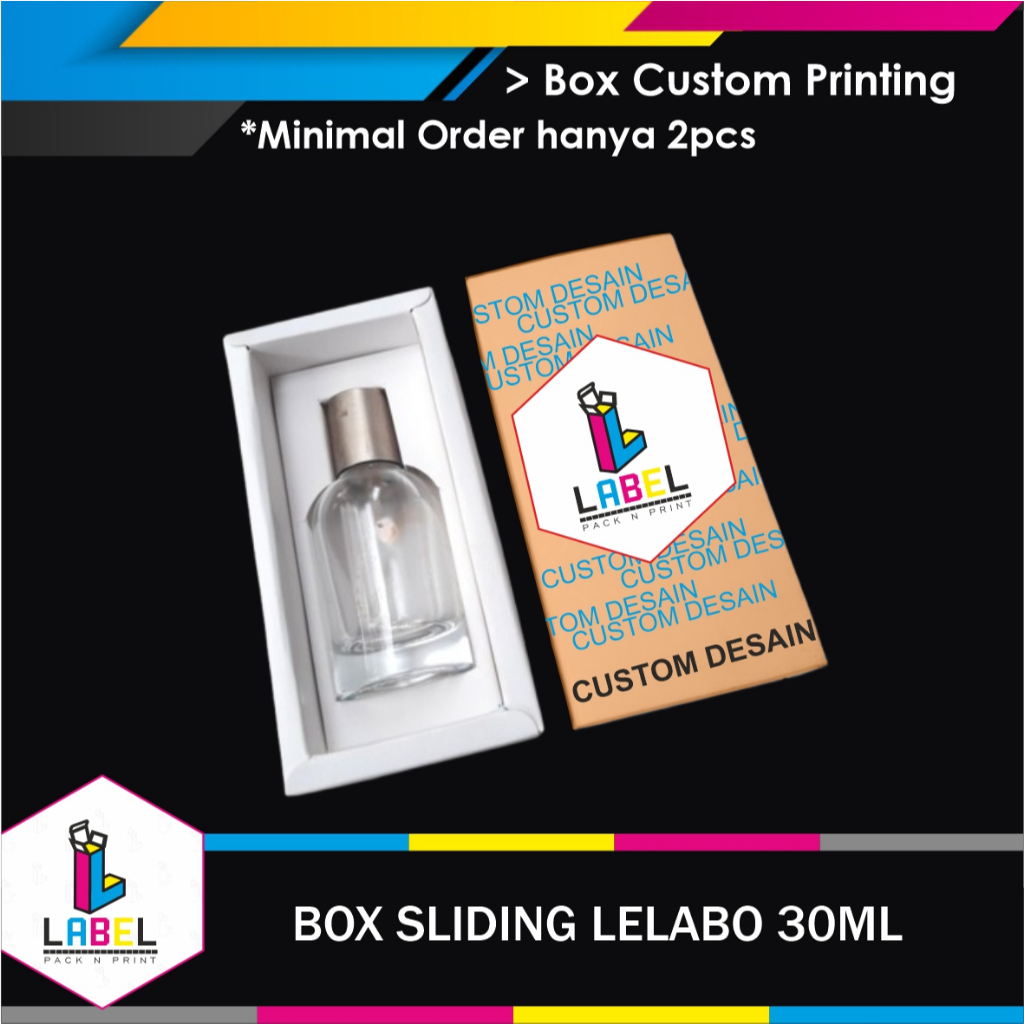 

BOX SLIDING LELABO 30ML CUSTOM DESIGN COVER FULLPRINT