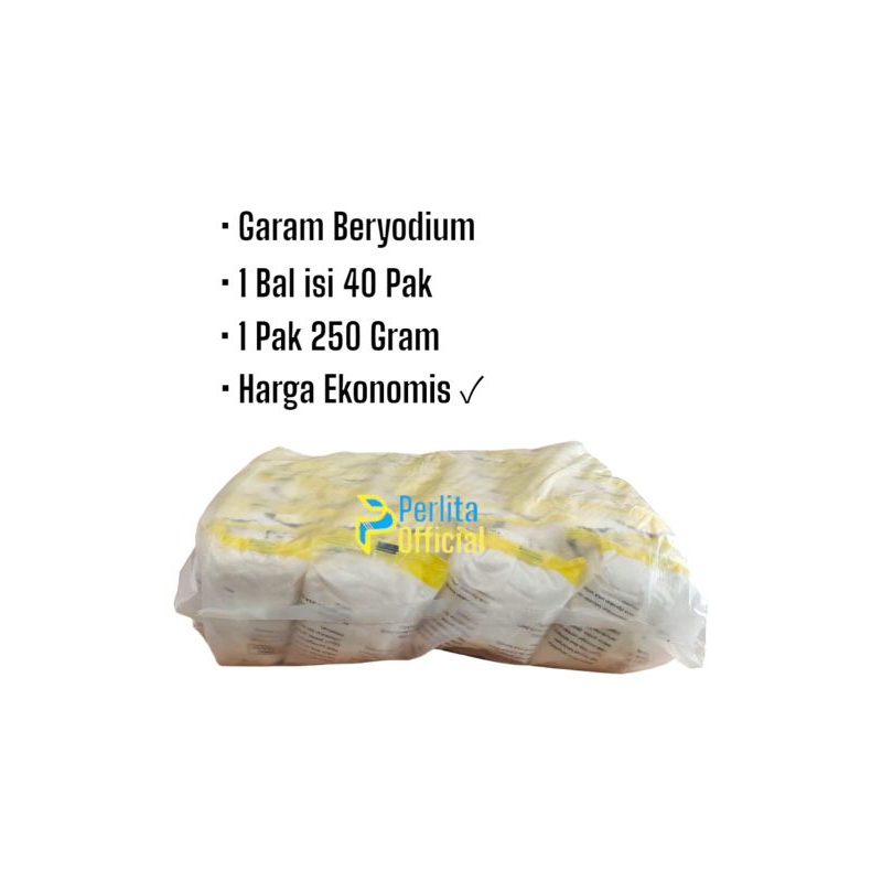 

Garam Dapur Harga Ekonomis / Bal isi 40 Pak