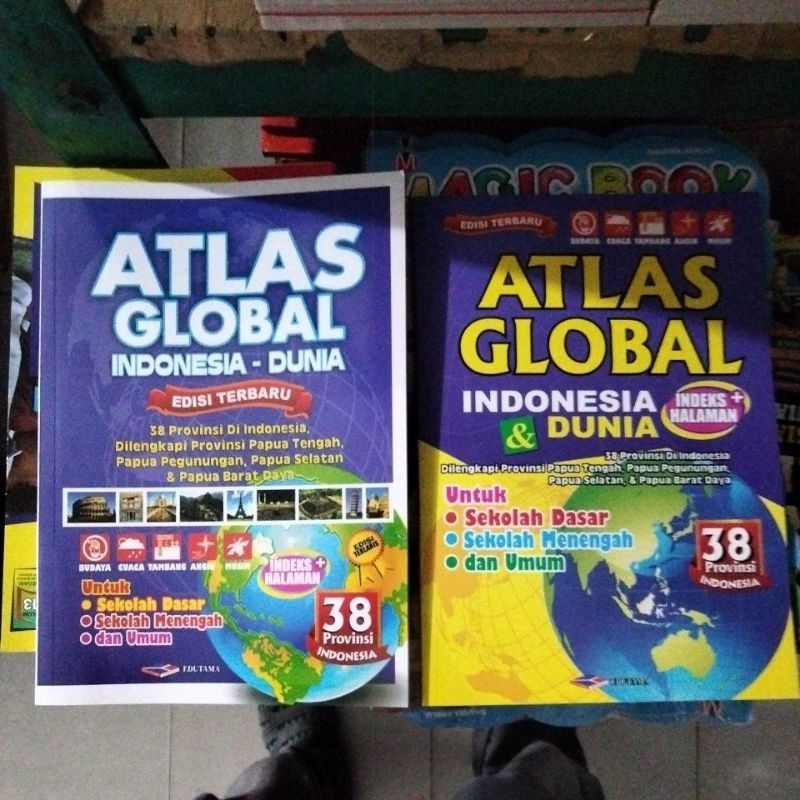 ATLAS GLOBAL(INDONESIA -DUNIA )38Provinsi