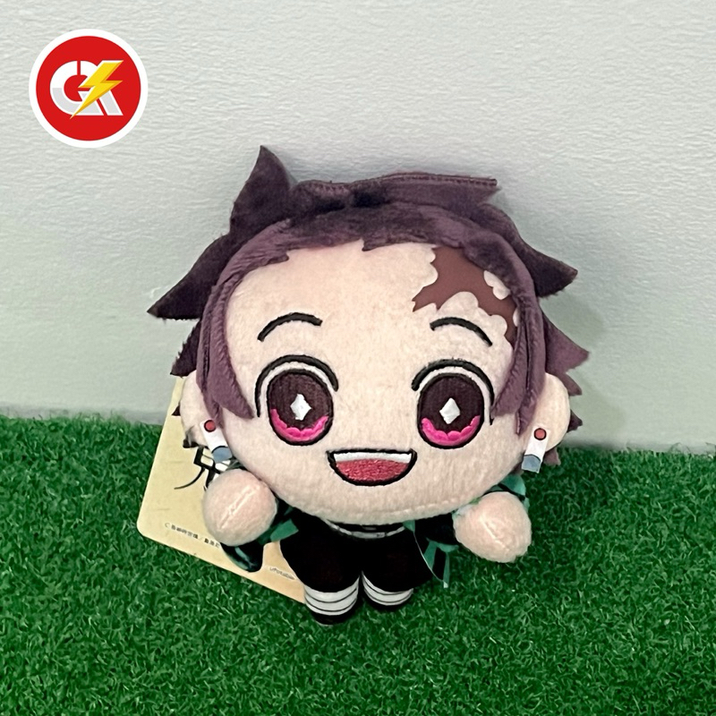 Boneka Plush Keychain Anime Demon Slayer Tanjiro Kamado Mini Nesoberi Original SEGA