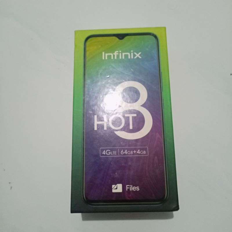 Infinix Hot 8 4/64GB - Kondisi Bekas / Second