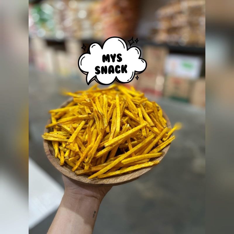 

KRIPIK STIK TALAS STIK TALAS KUNING RENYAH ORIGINAL GURIH