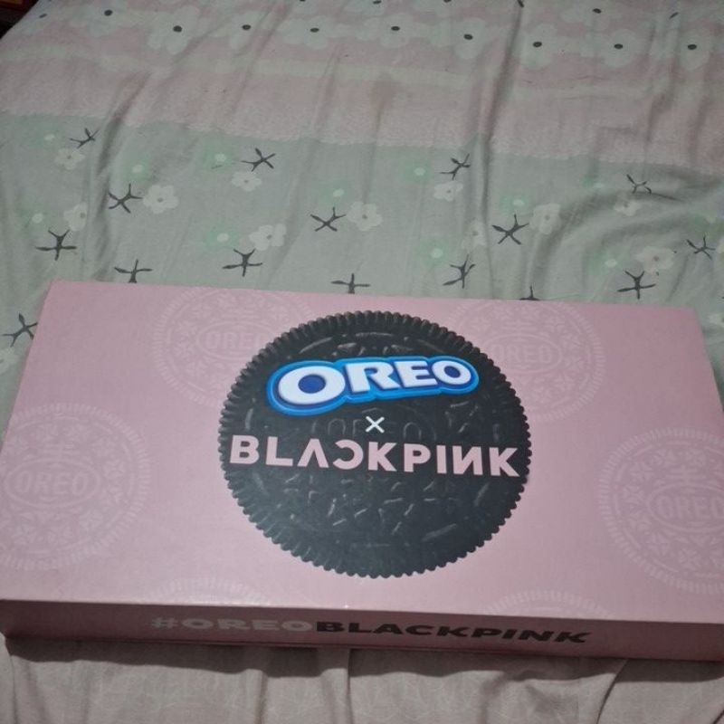 

oreo x black pink limited box pink version (fullset photocard