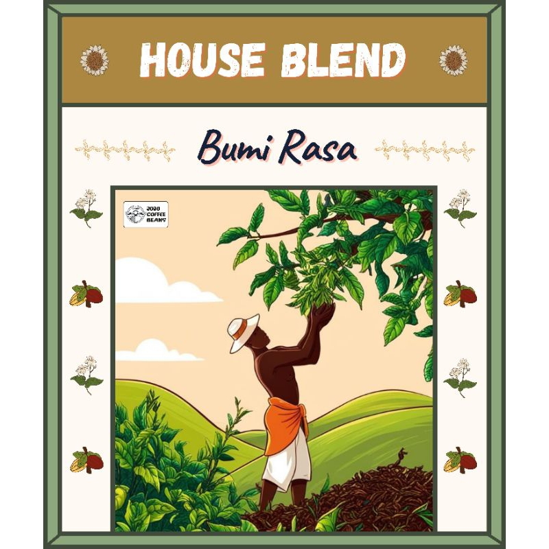 

250 GRAM BIJI KOPI / BUBUK HOUSE BLEND ESPRESSO 50:50 ARABICA ROBUSTA - JOJO COFFEE BEANS - MEDIUM TO DARK ROAST
