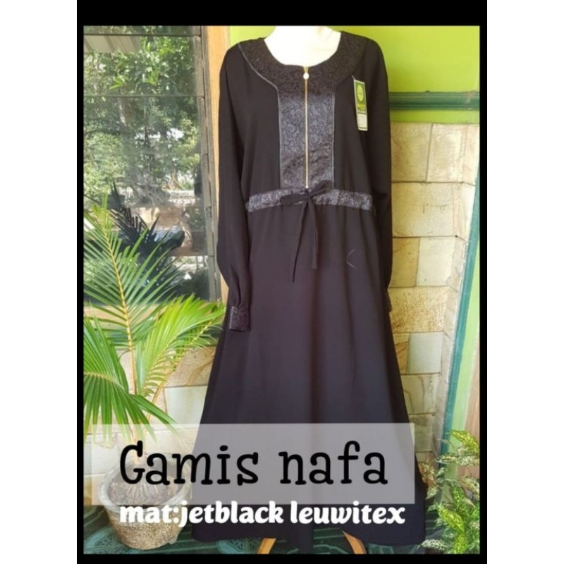 gamis akhwat "nafa" by harits collection