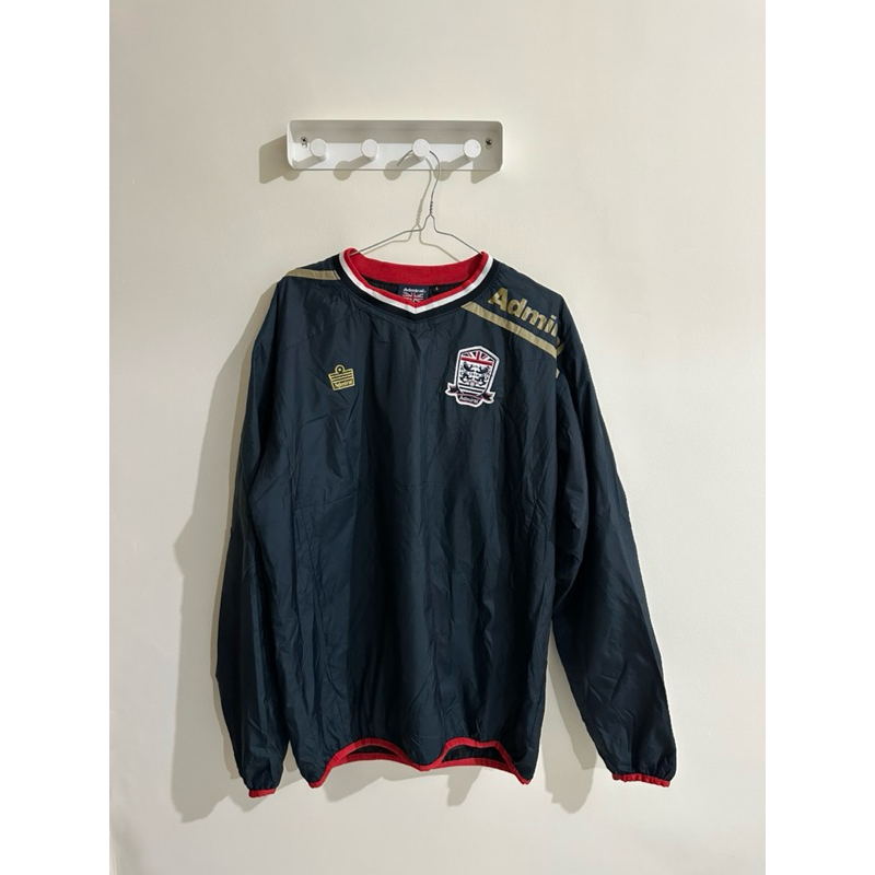 Admiral Football Windbreaker Top / Track Top / Football Jacket / Jaket Bola jersey long sleeve top b