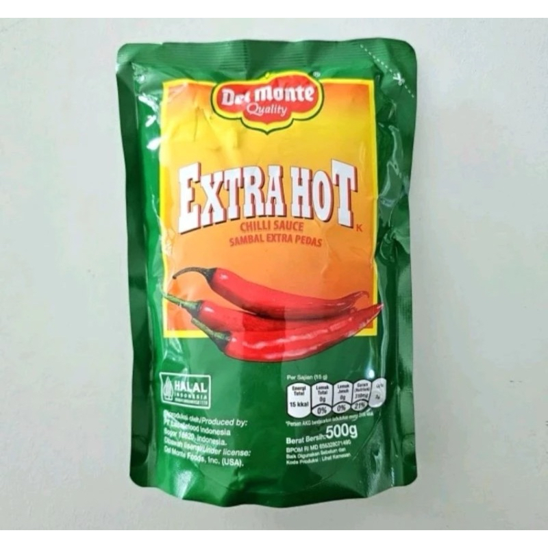 

delmonte saus hot 500 gram/saus delmonte 500 gram