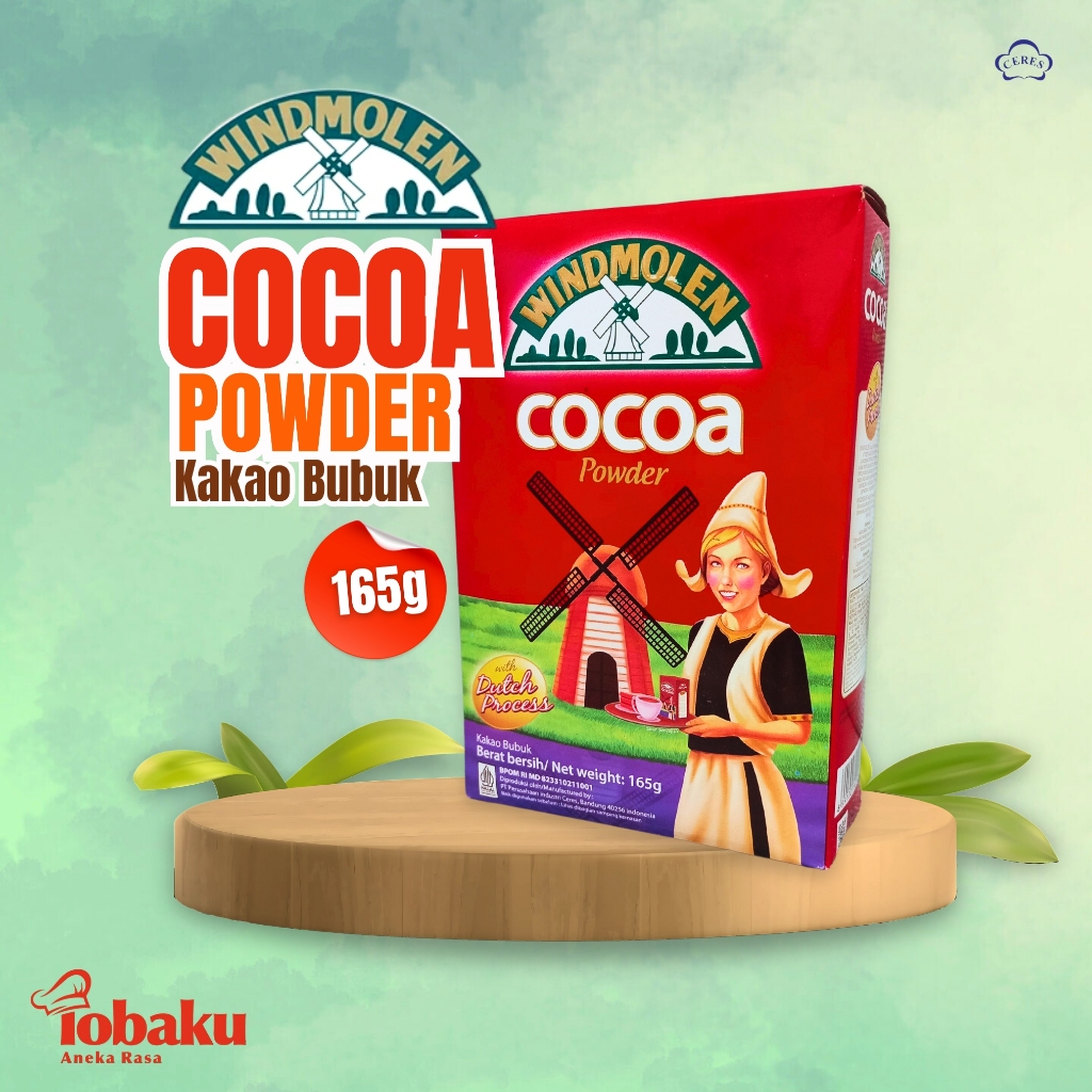 

WINDMOLEN Cocoa Powder - Kakao Cokelat Bubuk Kemasan 165g _