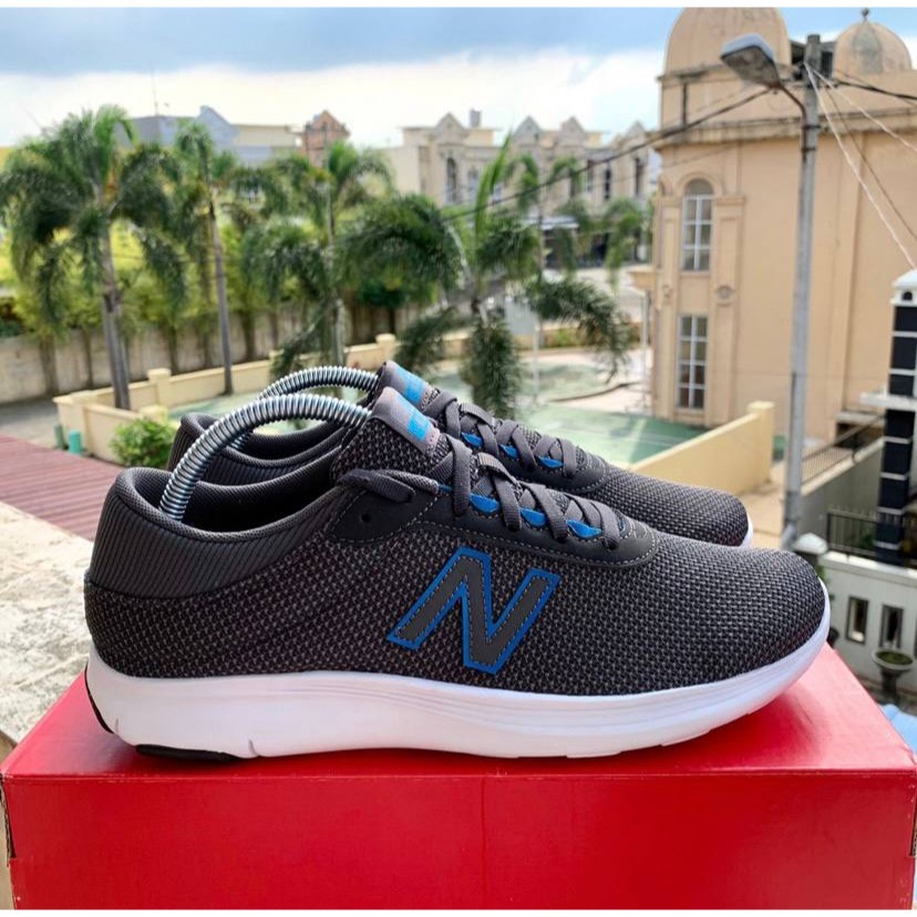 ONLY SIZE 42,5 NB KOZE DARK GRAY SEPATU PRIA N3W BALANC3 MAN ORIGINAL COD SPORTY RUNNING