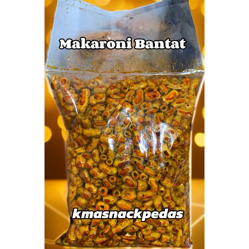 

MAKARONI BANTET TERMURAH COD - Makaroni Bantat - Jajanan Viral - Jajanan Kekinian - Cemilan Pedas Gurih - Cemilan Kekinian