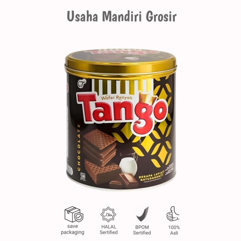 

Tango Wafer Cokelat/Vanila Kaleng 240 g