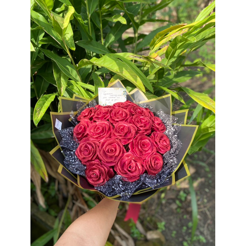 buket bunga satin buket mawar satin buket pita satin buket bunga besar