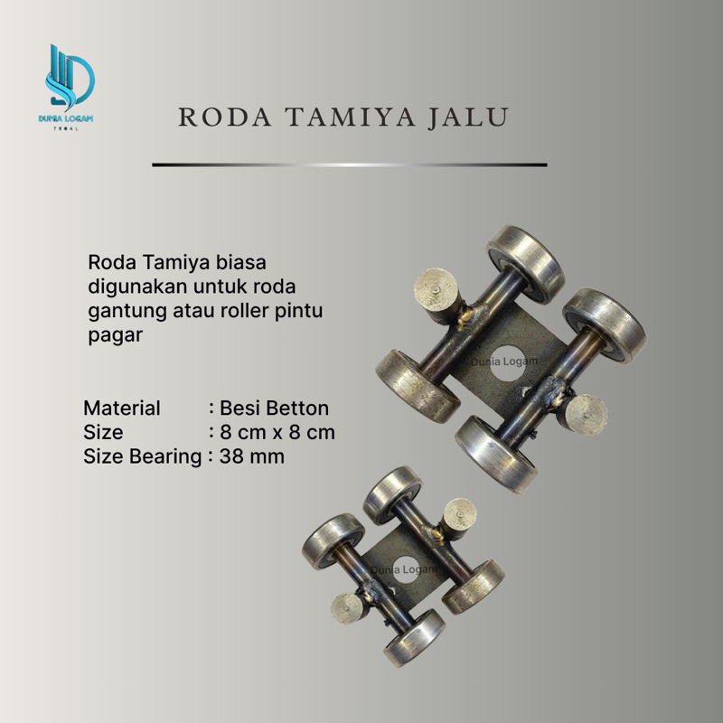 Roda Pintu Geser Bearing TAMIYA+JALU