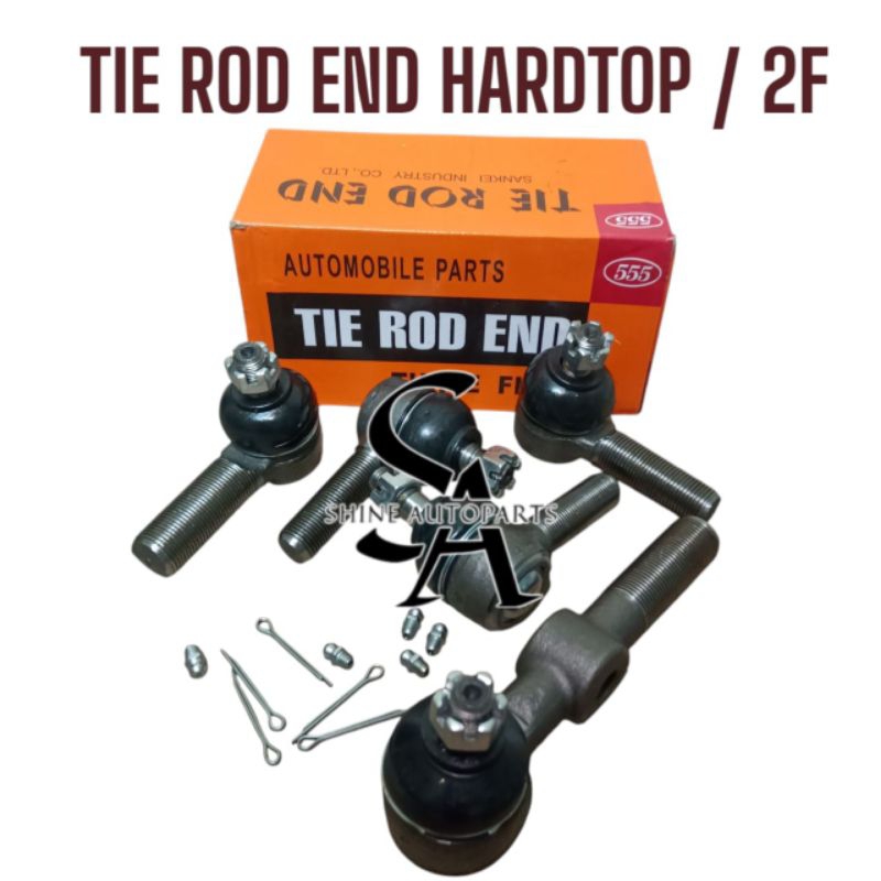 TIE ROD HARDTOP 2F 555 - TIE ROD END HARDTOP 2F FJ40 BJ40 FULL SET 555