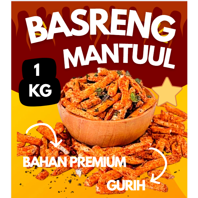 

FREE ONGKIR BASRENG BAKSO GORENG BASRENG PEDAS EXTRA DAUN JERUK ISI 1KG BISA COD