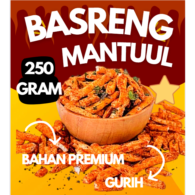 

Basreng stik DAUN JERUK Gurih isi 250 Gram