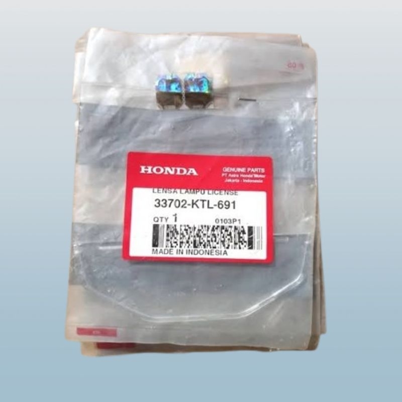 LENS, LICENSE LIGHT / 33702KTL741 / SUPRA FIT NEW SERIES