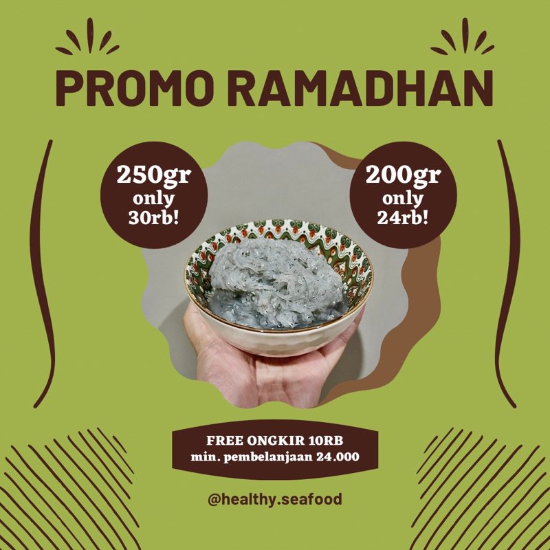 

PROMO RAMADHAN Ikan Teri Nasi Basah 200 gr