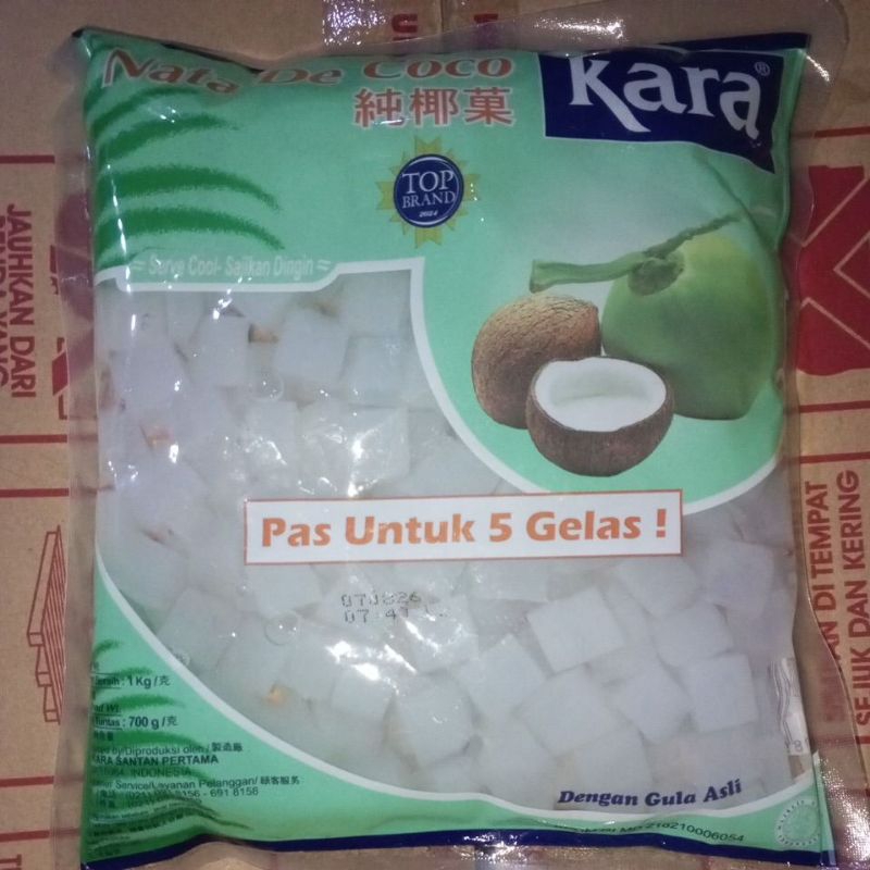 

nata de coco 1kg pouch