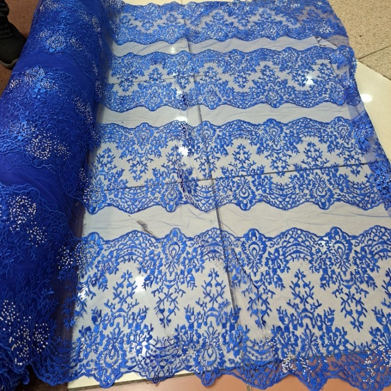 kain tile renda bordir full premium