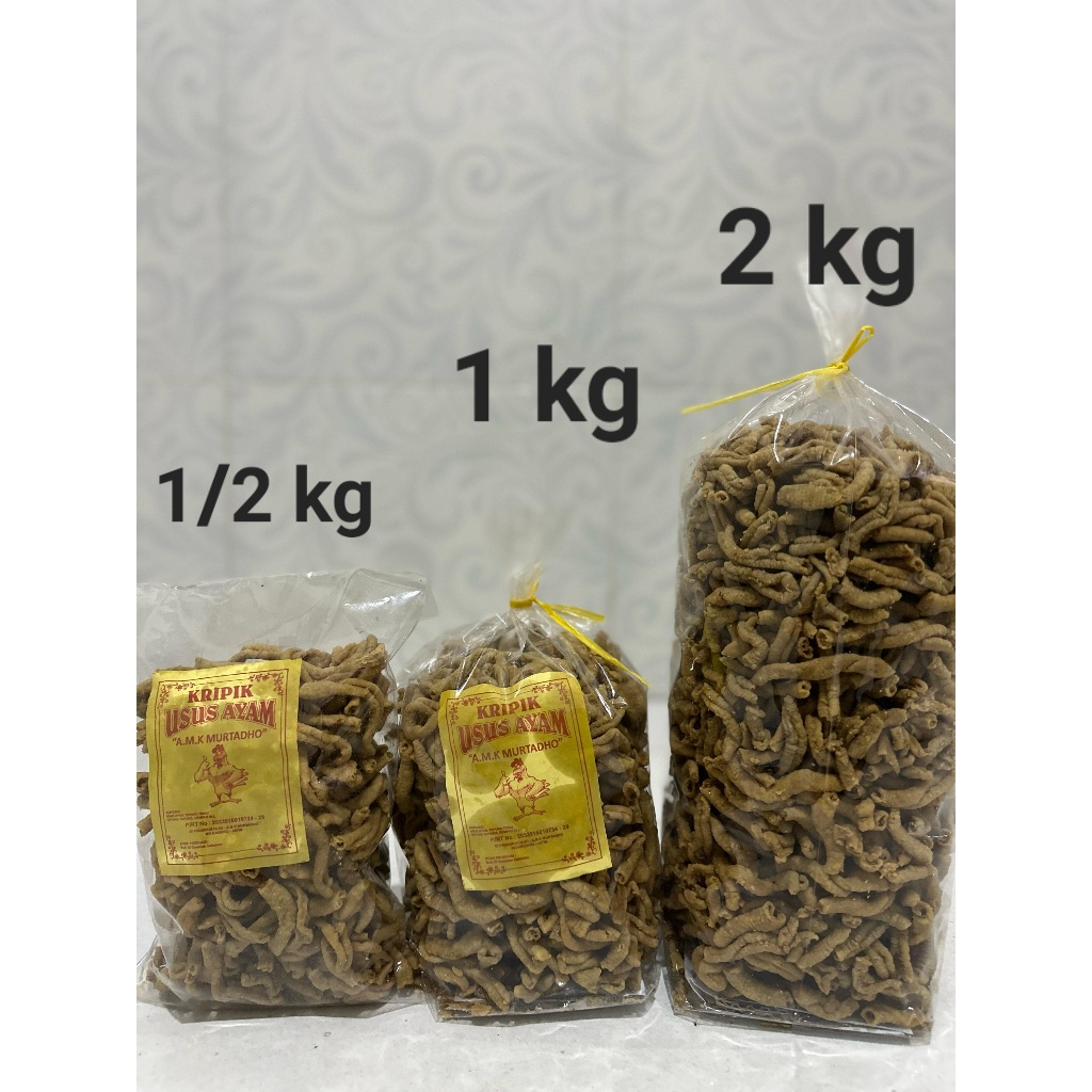 

Kripik Usus Original Gurih Renyah 1/2 kg - 1 kg - 2 kg