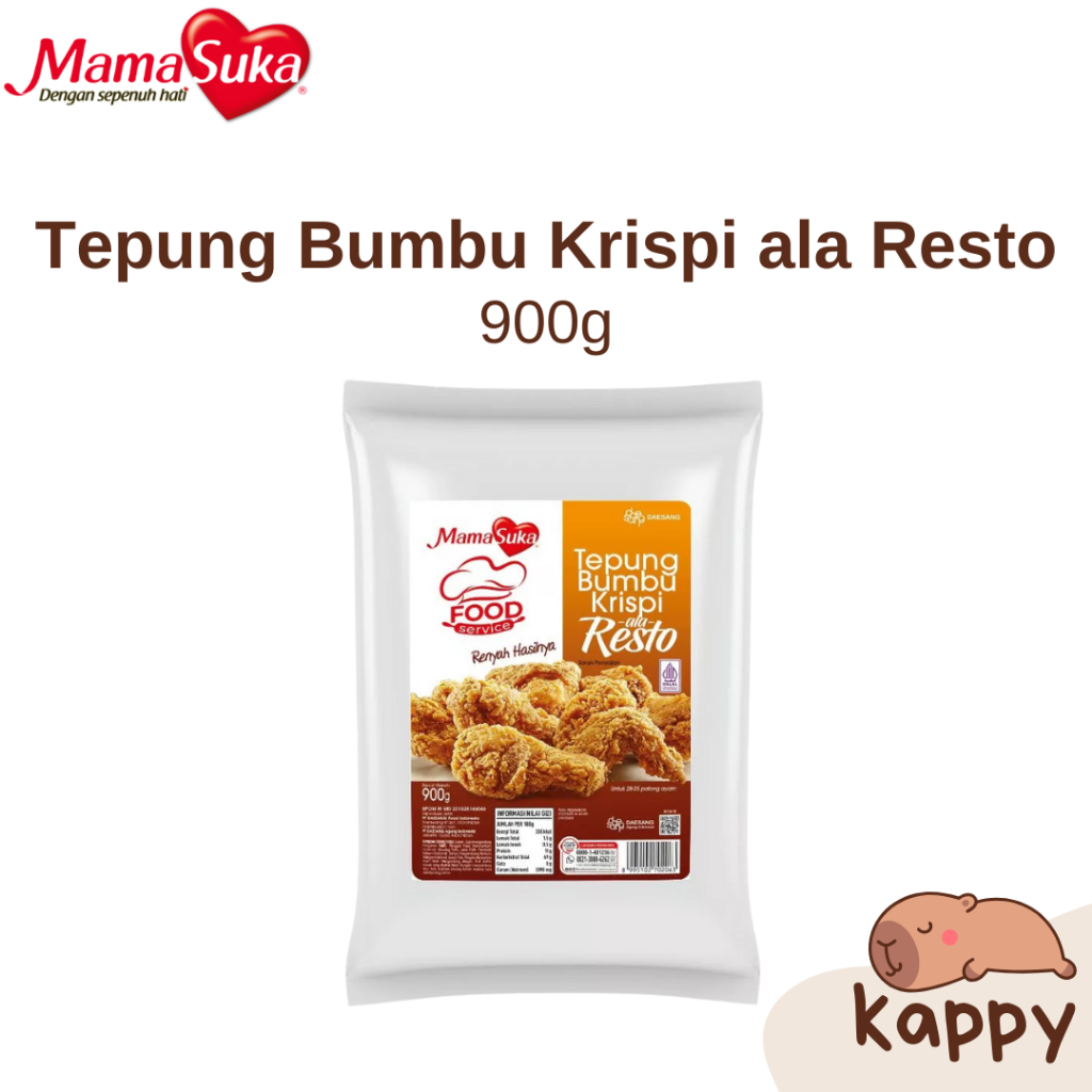 

MAMASUKA Tepung Bumbu Ala Resto 900 gr