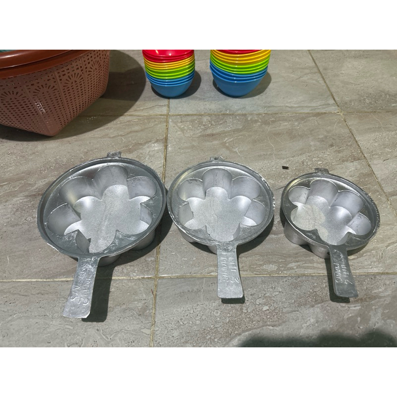 Tuangan bingka bakar inti manis ready 3 ukuran diamter 15cm
