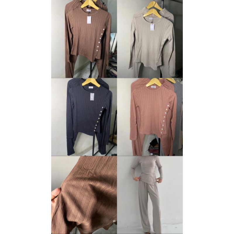 Set Knit Premium Lengan Panjang