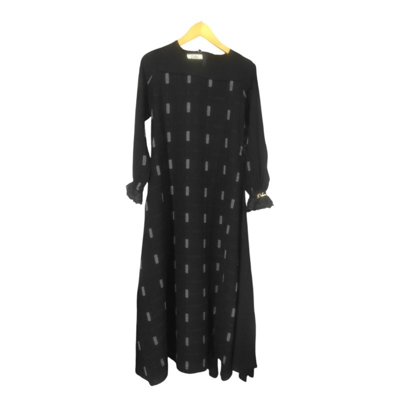 Gamis Dharby Hitam Premium