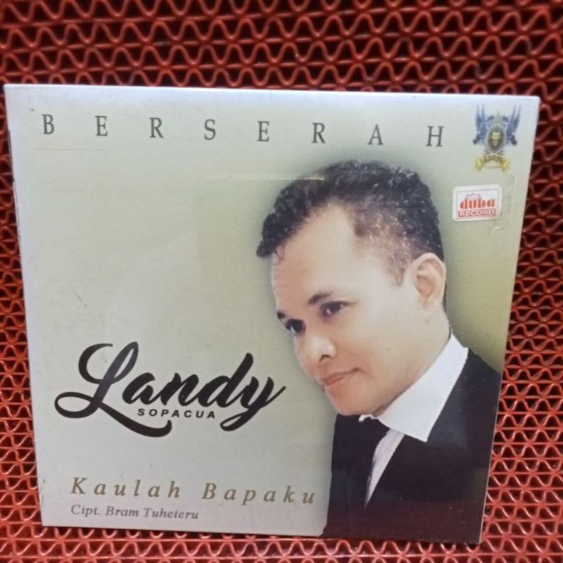 VCD karaoke lagu Rohani..Berserah LANDY SOPACUA...KAULAH BAPAKU.100% ORIGINAL