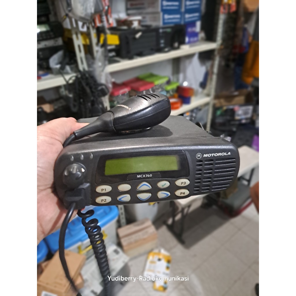Rig Motorola Mcx760 UHF Trunking Motorola MCX 760 Normal Bekas dan Mulus