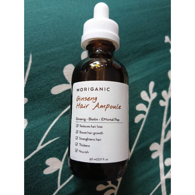 MORIGANIC GINSENG HAIR AMPOULE (PRELOVED)