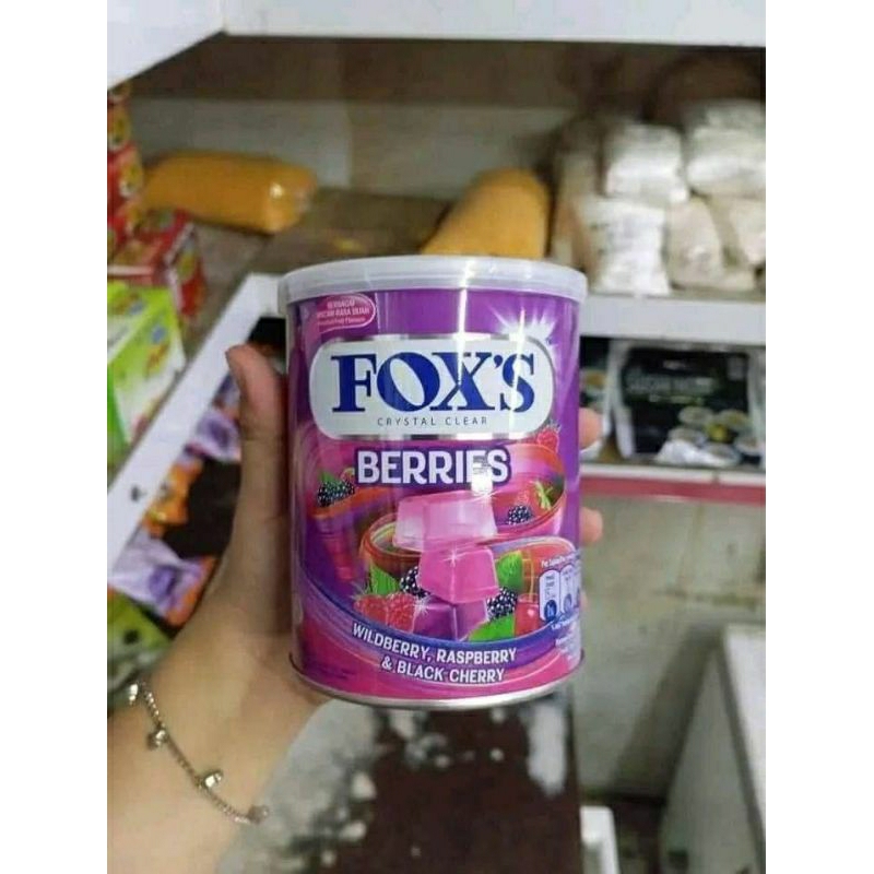 

PERMEN FOX’S KALENG /kaleng~ 1 Kaleng -+ isi 40 pcs ~ Ready Rasa Fruits & Berries ~ Berat 180gr bisa cod instan harap cek stok sebelum co