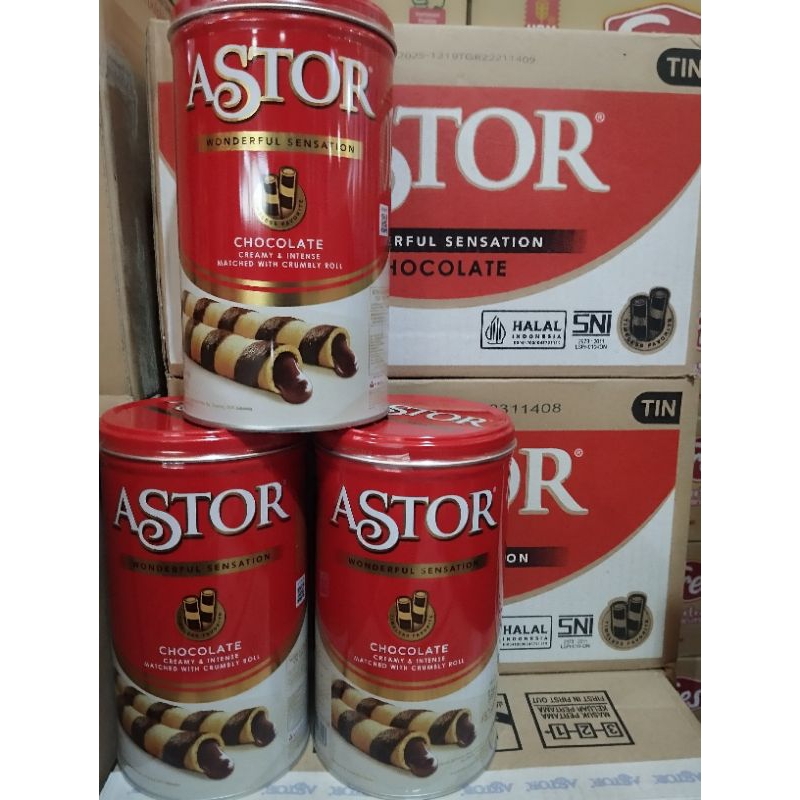 

Astor Wonderful Sensation Tin Double chocolate 330gr