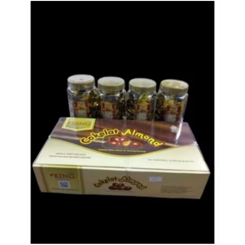 

D' KING COKLAT ALMOND PER TOPLES