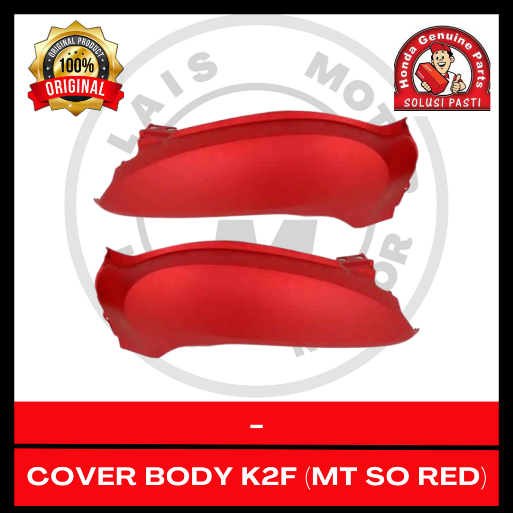 Cover Body (Merah Doff) K2F Scoopy New 83500K2FN00MSR 83600K2FN00MSR Original AHM