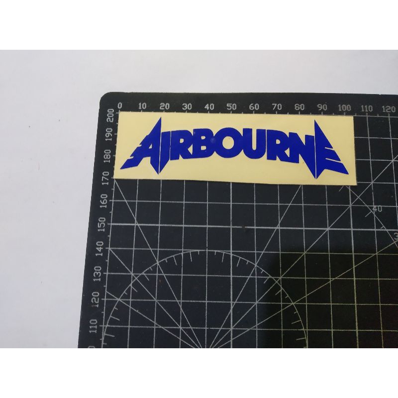 

stiker cutting airbourne