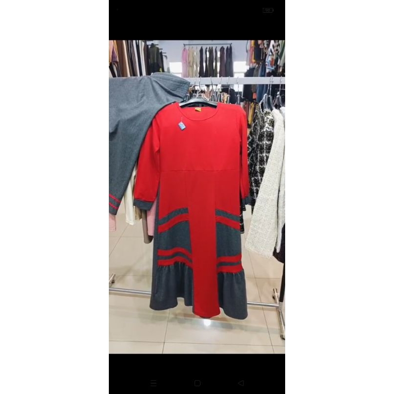 baju gamis anak ABG set jilbab